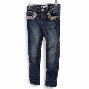 Vigoss Y2K Skinny Jeans with pocket detail and distressing size 12